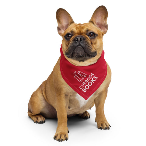 Curbside Books Pup Bandana